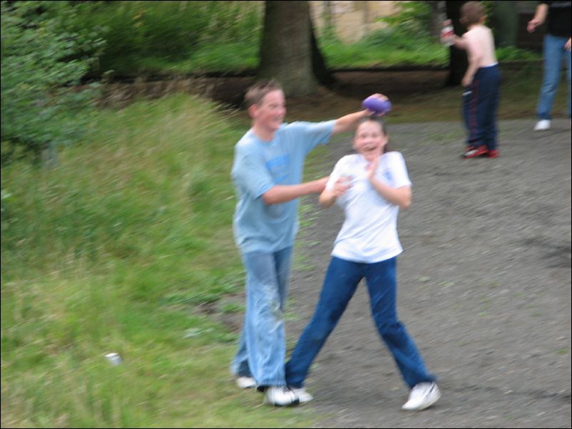 Troy slips out of focus while cheating